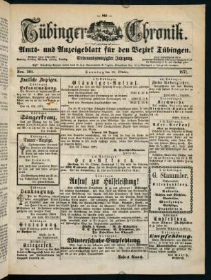 845-868, 15. Oktober (Nro. 201) - 22. Oktober (Nro. 206)