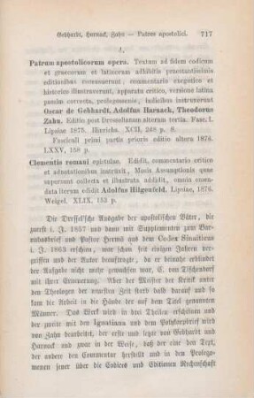 717-727 [Rezension] Patrum apostolicorum opera