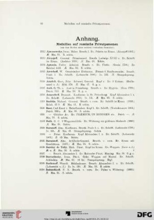 Anhang (Nr. 3312-3607)
