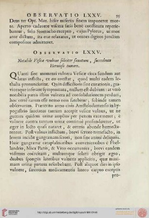 Observatio LXXV