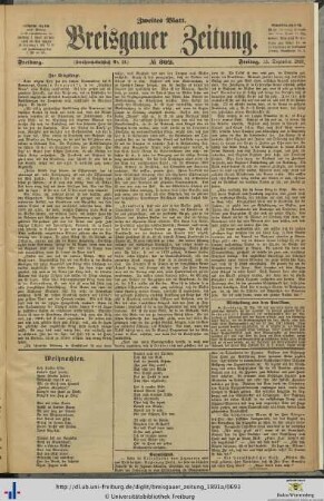 25.12.1891 (Zweites Blatt)