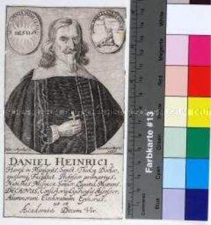 Porträt des evangelischen Theologen und Hochschullehrers Daniel Heinrici
