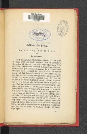 Geschichte der Pocken