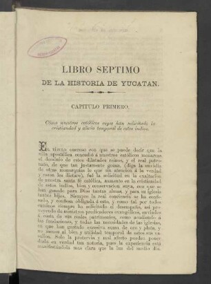 Libro Septimo