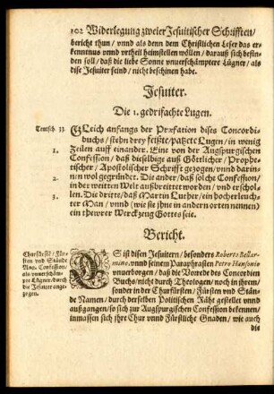Jesuiter. Die 1. gedrifachte Lugen. - Jesuiter. Die zehende Lugen.