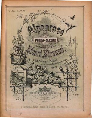 Alpenrose : Polka-Mazur für Pianoforte ; op. 127