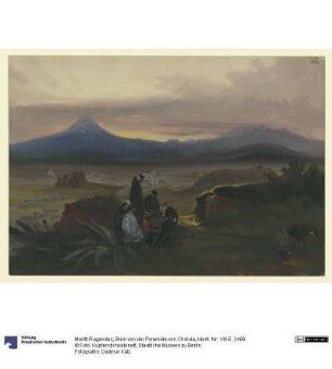 Blick von der Pyramide von Cholula