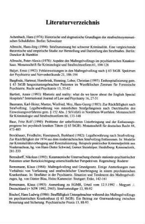 165-176, Literaturverzeichnis