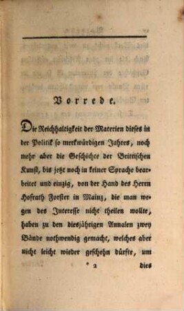 Annalen der brittischen Geschichte : des Jahrs .... 2. 1789 (1790)