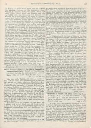 726-727 [Rezension] Hastings, James (Ed.), Encyclopaedia of Religion and Ethics. Vol. III