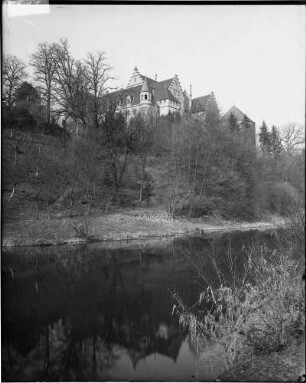 Jagsthausen Schloss Götzenburg Gesamtansicht