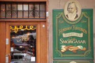 Stockholm - Historische Konditorei : Historische Konditorei am Järntorget, aufgenommen 2006 in Stockholm
