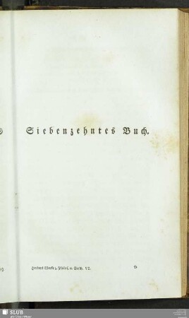 Siebenzehntes Buch