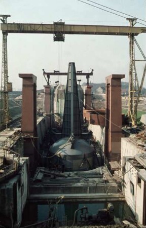 Neues Schiffshebewerk Henrichenburg/Dortmund-Ems-Kanal (DEK)