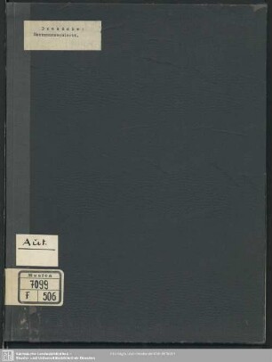 Herrmannschlacht. Excerpts - Mus.7099-F-506 : V (X), Coro, orch - op. WoO4