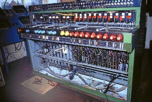 Hamburg: Bahnhof Barmbek: Stellwerk