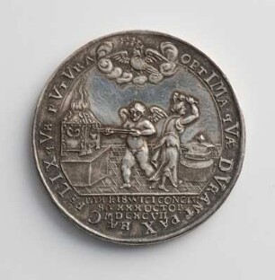 Medaille auf den Frieden von Rijswijk 1697