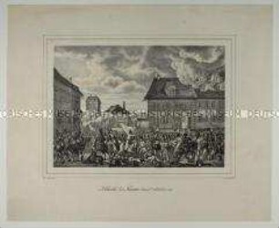 Schlacht bei Hanau am 31. Oktober 1813