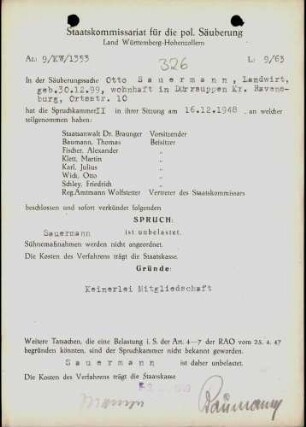 Sauermann, Otto