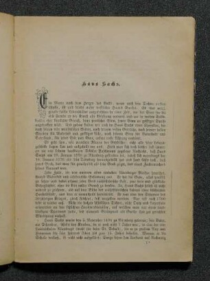 Hans Sachs.