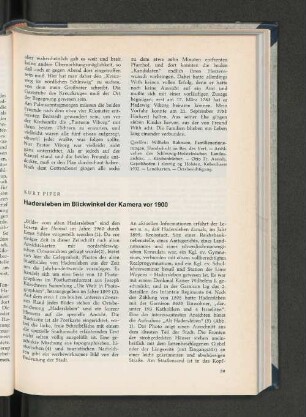 Hadersleben im Blickwinkel der Kamera vor 1900.