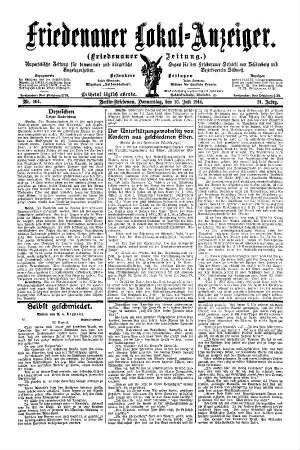 Nr. 164, 16.07.1914