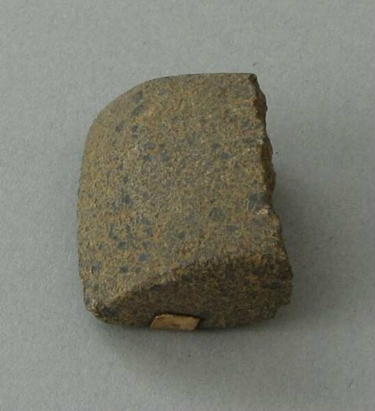 Stone axe blade (fragment)