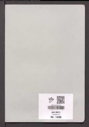 Nassau-Saarbrücken wegen Zulassung zum Reichstag (Druckschrift)