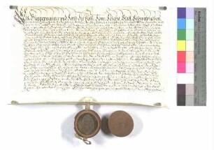 Bürgermeister und Rat der Stadt Gmünd verkaufen an ihren Ratsfreund Johann Stahl 4 Gulden 30 Kreuzer jährlichen Zins um 100 Gulden.