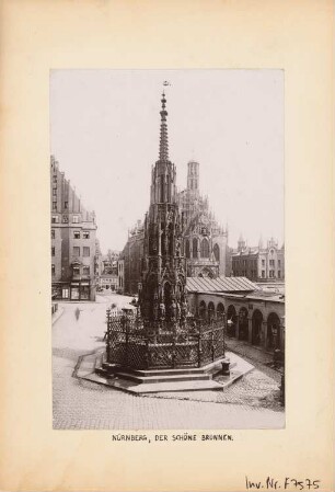 Schöner Brunnen, Nürnberg: Ansicht