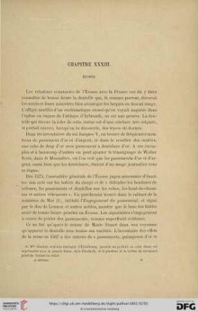 Chapitre XXXIII.: Écosse