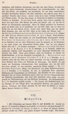 74-78 Miszellen