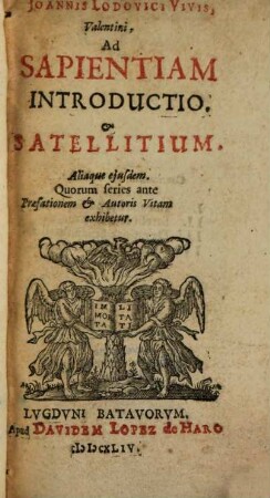 Ad veram Sapientiam Introductio