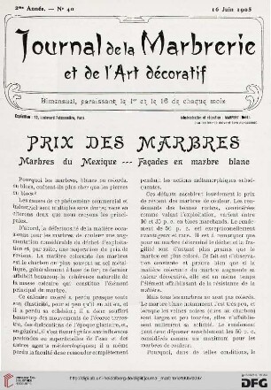 Nr. 40 (16. Juin 1905)