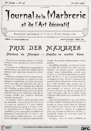 Nr. 40 (16. Juin 1905)