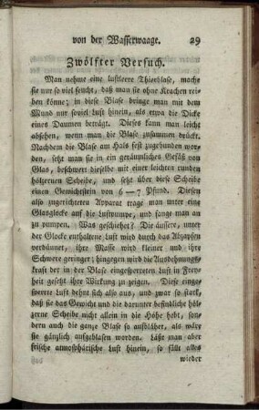 Zwölfter Versuch