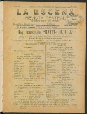 Personajes y titulos de los cuadros