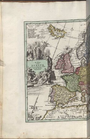 Novissima totius Europae in suos principaliores Status accurate divisae Repraesentatio