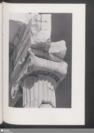 Jonisches Kapitell des Propyläen (Akropolis)