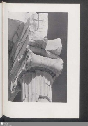 Jonisches Kapitell des Propyläen (Akropolis)