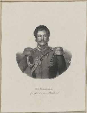 Bildnis des Großfürsten Michael von Russland