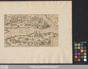 Conterfactvr Der Voestvng Comorra, Wie Die Vom Tvrcken Belegert Gewest Anno D[o]mi[ni] 1594