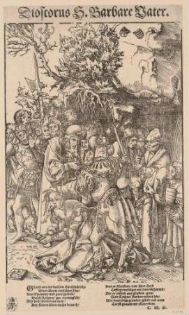 Das Martyrium der heiligen Barbara