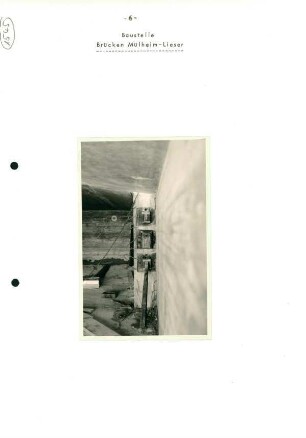 Moselbrücke Mülheim - Lieser, 1966-1968