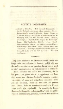 Achtste hoofdstuk. Aankomst te Haroekoe ...