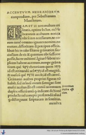 Accentuum Hebraicorum compendium.