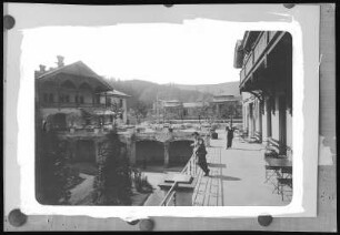 Eichwald. Restaurant, Kurhaus Theresienbad
