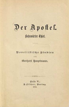 Der Apostel