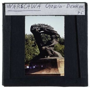 Warschau, Szymanowski, Chopin-Denkmal