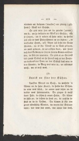 52. Knoist un sine dre Sühne.